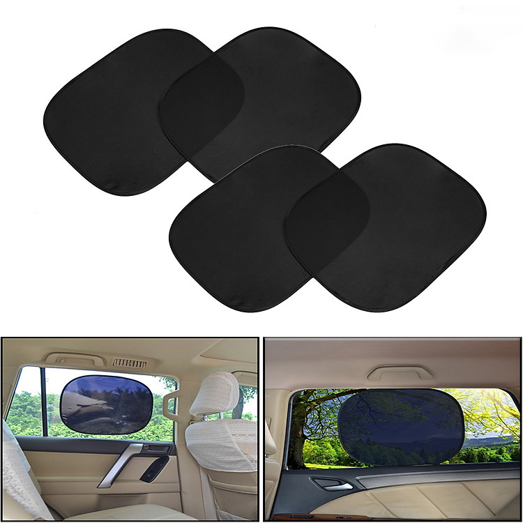 Bộ 4 Tấm Phim Cách Nhiệt Chống Ánh Nắng Mặt Trời, Bảo Vệ Nội Thát Xe Khỏi Nắng Nóng, Phim Cách Nhiệt TD - CN102 - Hàng Chính Hãng