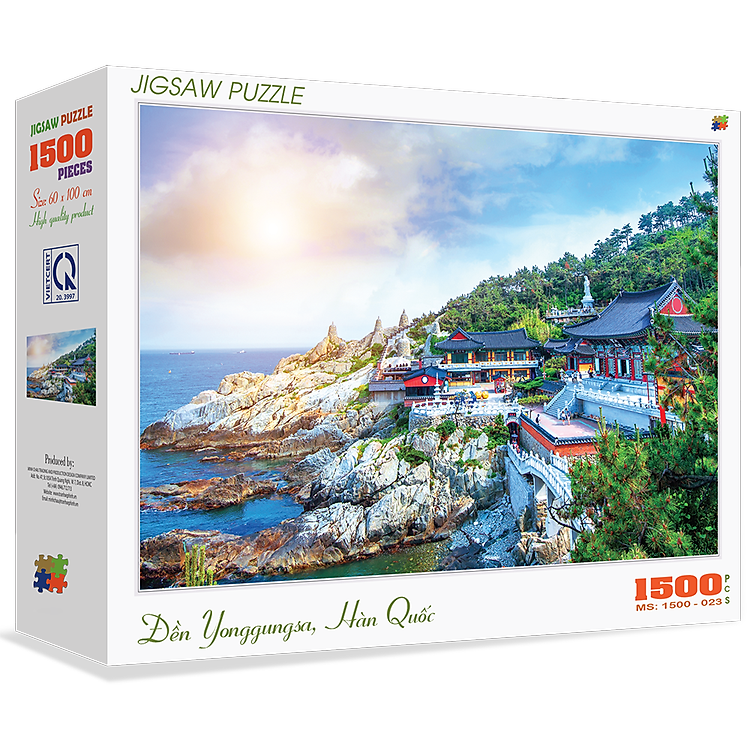 Mua tại Tiki: Bộ tranh xếp hình 1500 mảnh Yonggungsa Chính hãng Giá tốt