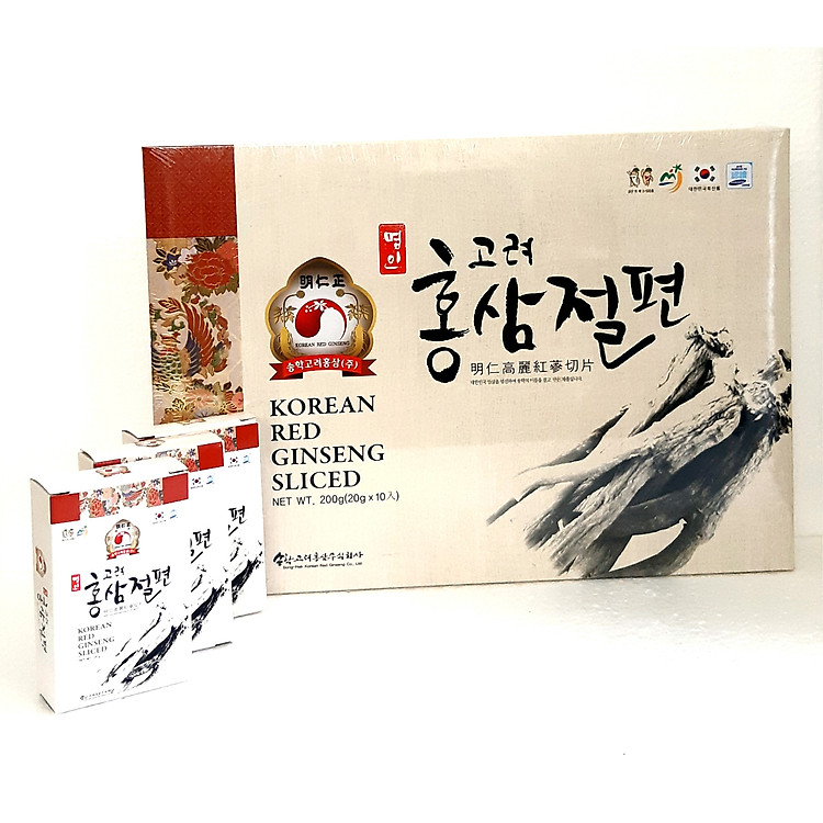 Sâm cắt lát tẩm mật ong Song Hak