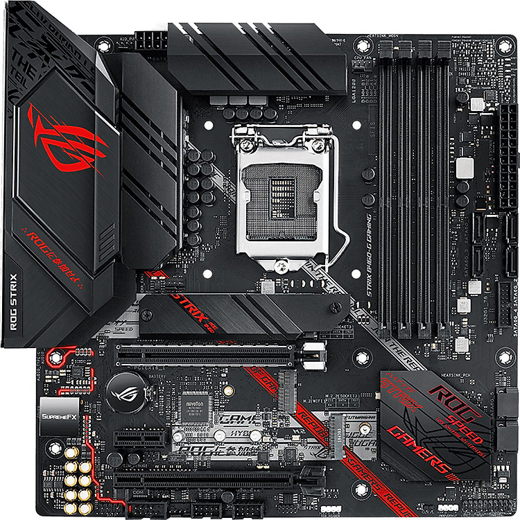 Bo Mạch Chủ Mainboard ASUS ROG STRIX B460-G GAMING - Hàng Chính Hãng