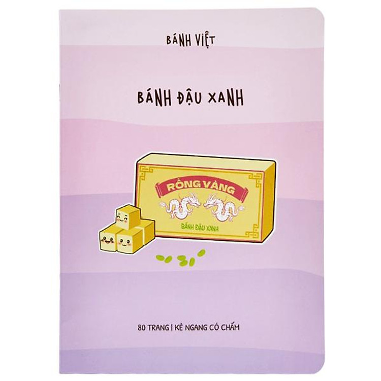 Tập Học Sinh Bánh Việt (80 trang, 70gsm)