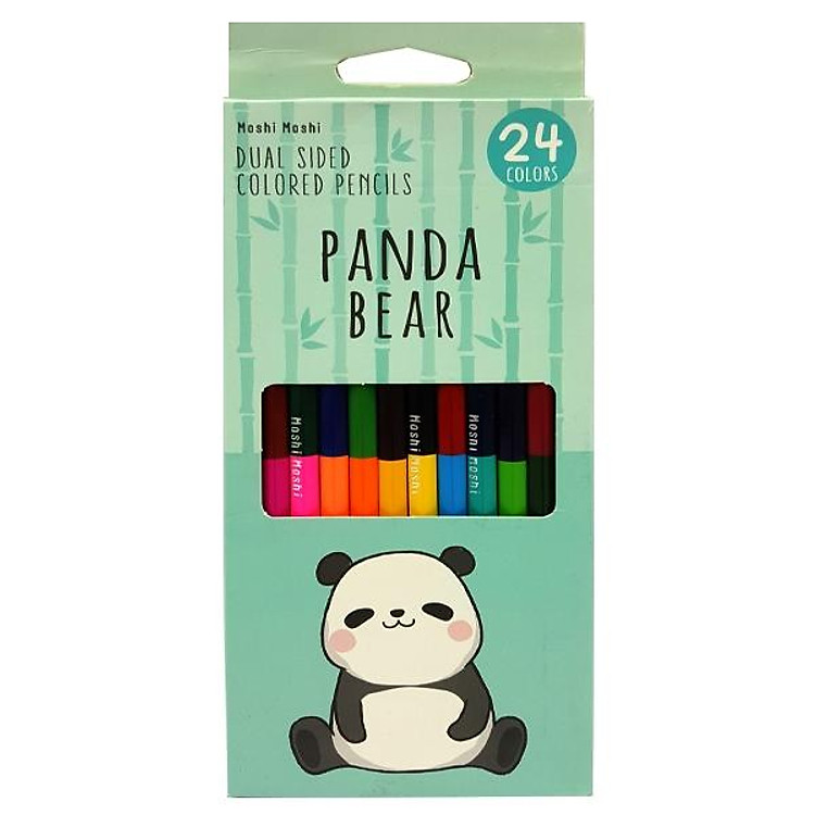 Chì Màu Moshi 2 Đầu 24 Màu 006