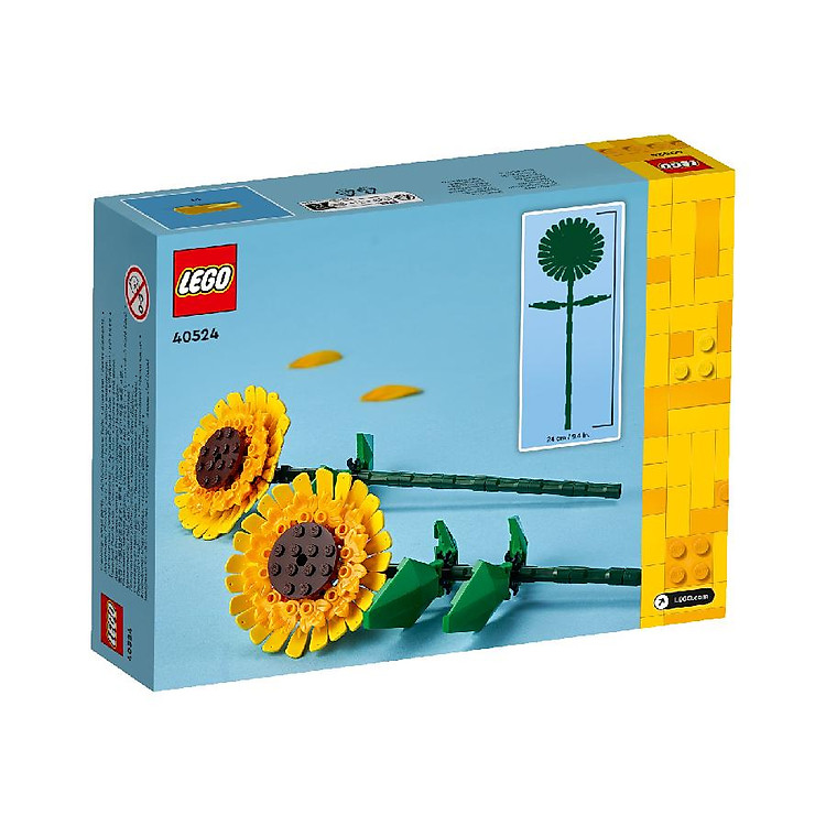 Đồ Chơi Lắp Ráp Hoa Hướng Dương LEGO 40524 Chính hãng Giá tốt - Hình ảnh 5