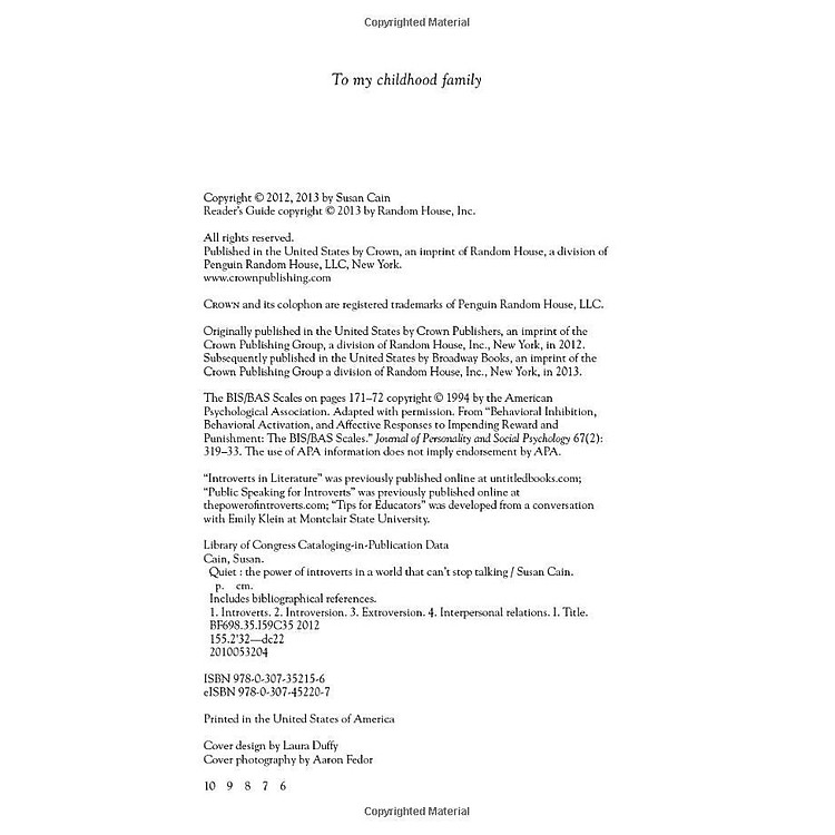 Quiet: The Power Of Introverts In A World That Can't Stop Talking - Ảnh 6