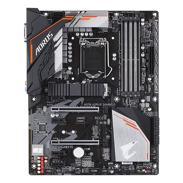Bo Mạch Chủ Mainboard GIGABYTE H370-Aorus Gaming 3 - LGA1151 - Hàng Chính Hãng