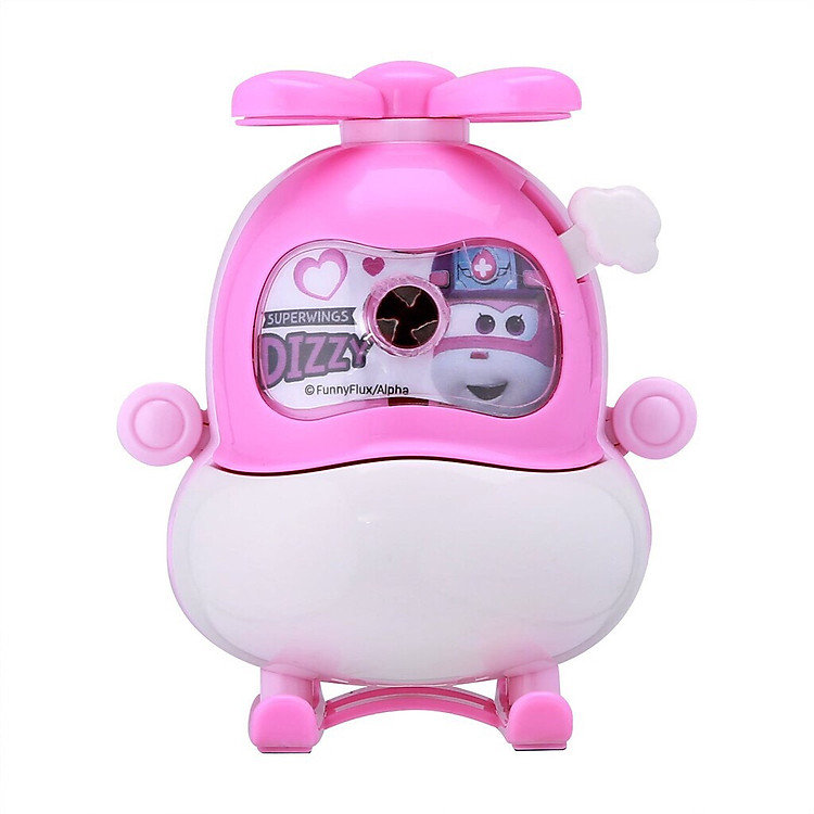Gọt Chì Quay Tay Deli – Hình Đội Bay Siêu Đẳng Super Wings – Hồng