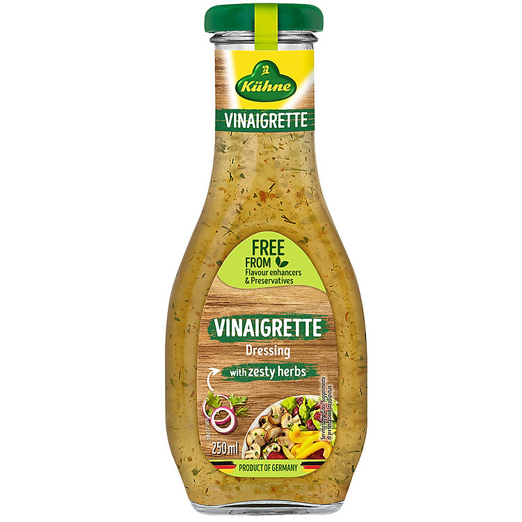 Sốt Trộn Salad Vị Bạc Hà Kuehne (250ml)
