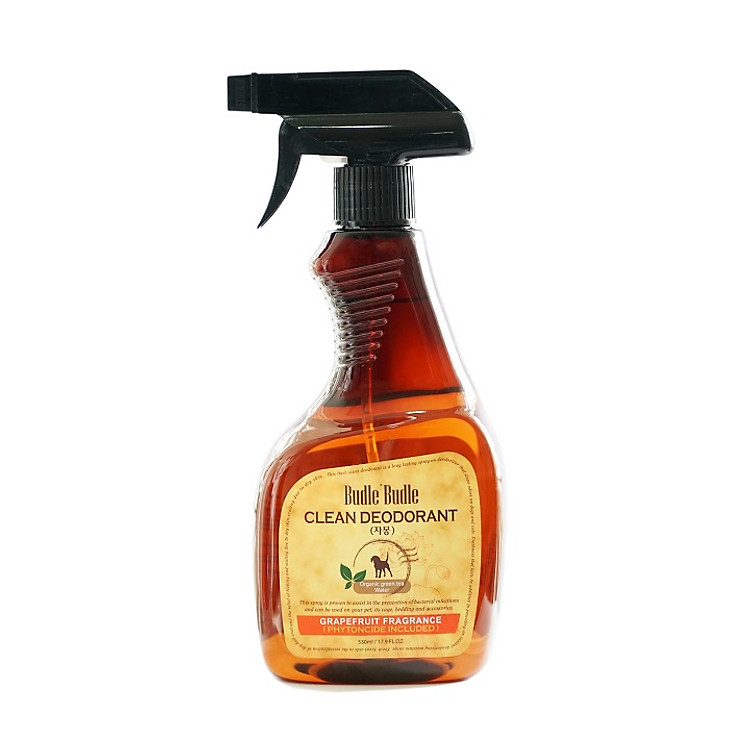 Xịt khử mùi dưỡng lông Budle'Budle Grapefruit 530ml
