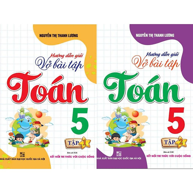 Hướng Dẫn Giải Vở Bài Tập Toán 5 – Tập 1 + 2