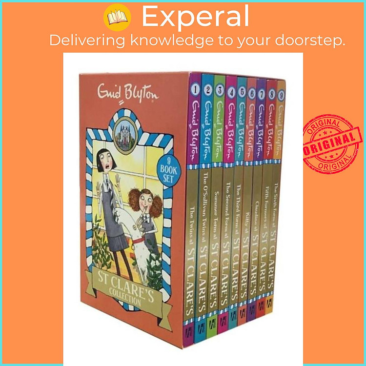 Sách - St Clare's Collection 9 Book Boxset by Enid Blyton (UK edition, paperback)