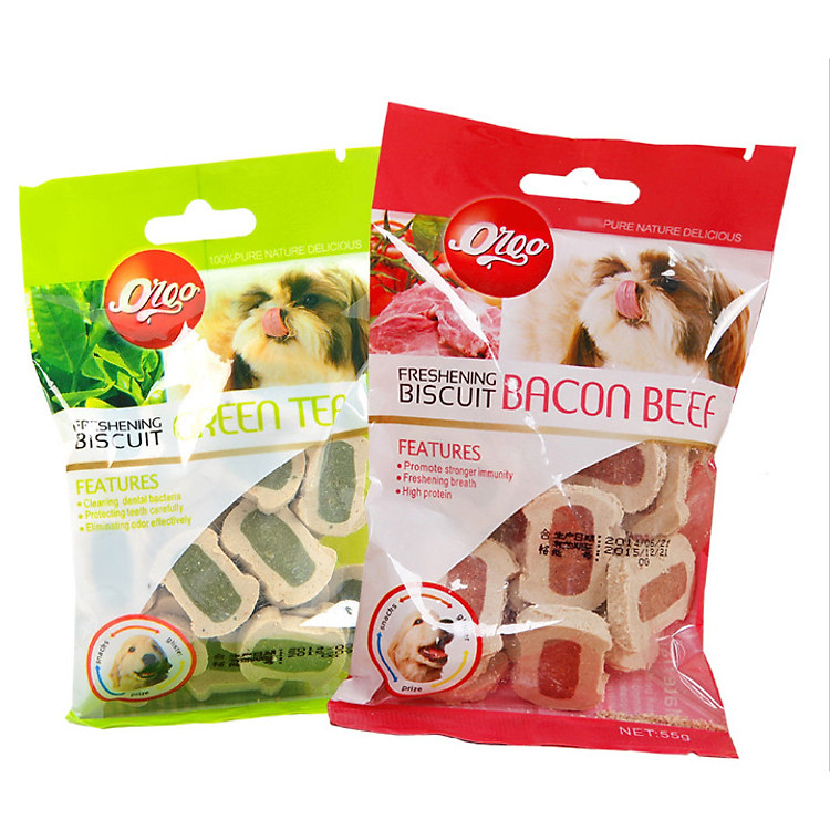 Bánh Thưởng Orgo Dinh Dưỡng Cho Chó Mèo - Snack - Hỗ Trợ Răng và Xương