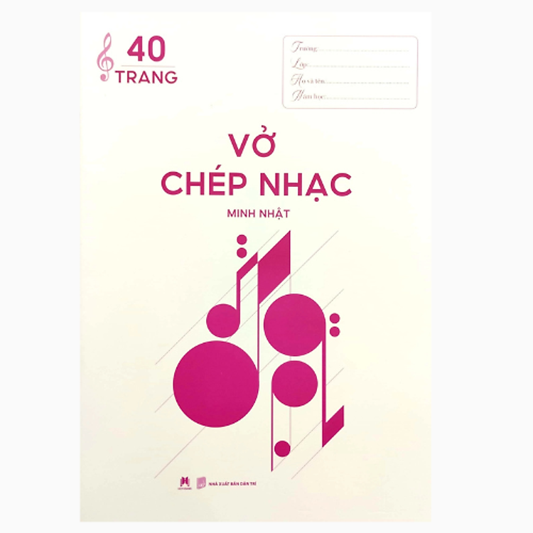 Vở Chép Nhạc 40 Trang (Huy Hoàng) - Ảnh 2