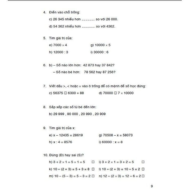 Toán 4 – Mathematics 4 song ngữ Anh-Việt (HA-MK) - Ảnh 3
