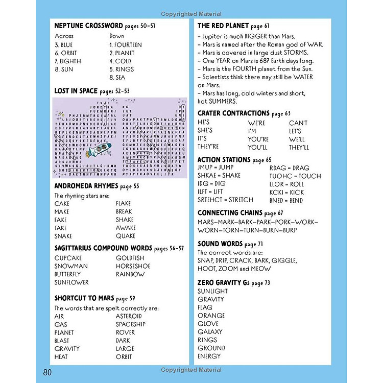 Britannica's Amazing Word Activities: Follow The Stars! What Happened On Mars? - Ảnh 3