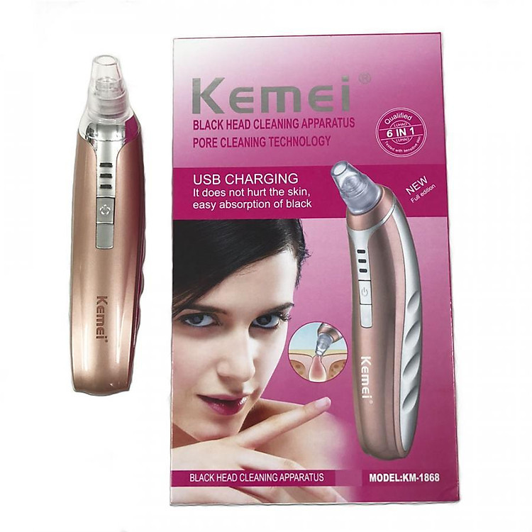 Máy Hút Mụn Tại Nhà Và Spa Kemei KM-1868