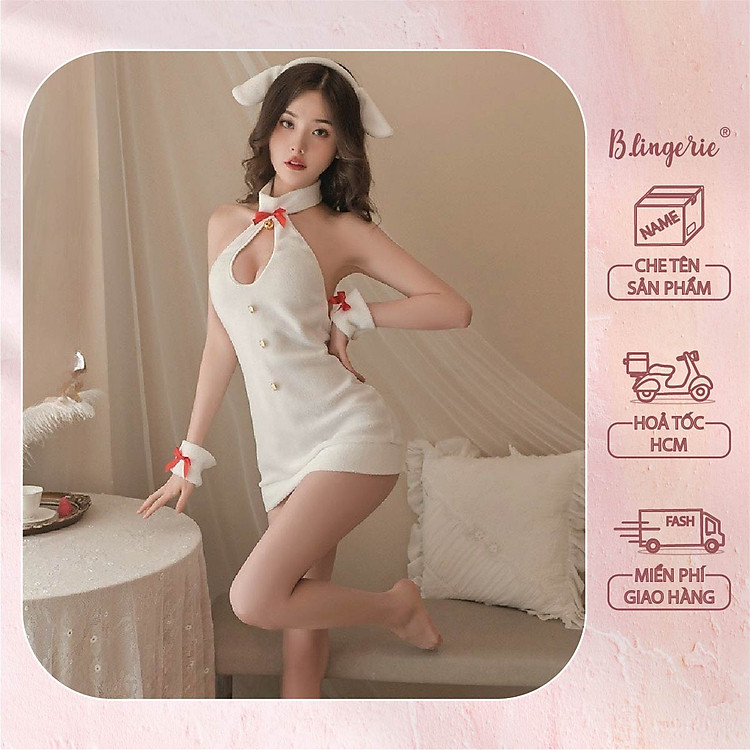 Bộ Đồ Cosplay Cừu Bông Gợi Cảm - B.Lingerie