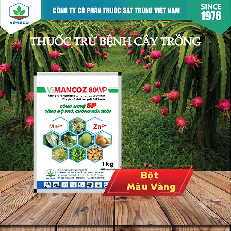 VIMANCOZ 80WP-100GR - THUỐC TRỪ BỆNH CÂY TRỒNG