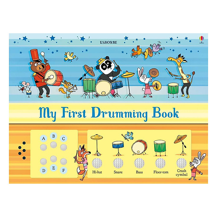 Sách Usborne Early Years: My First Drumming Book