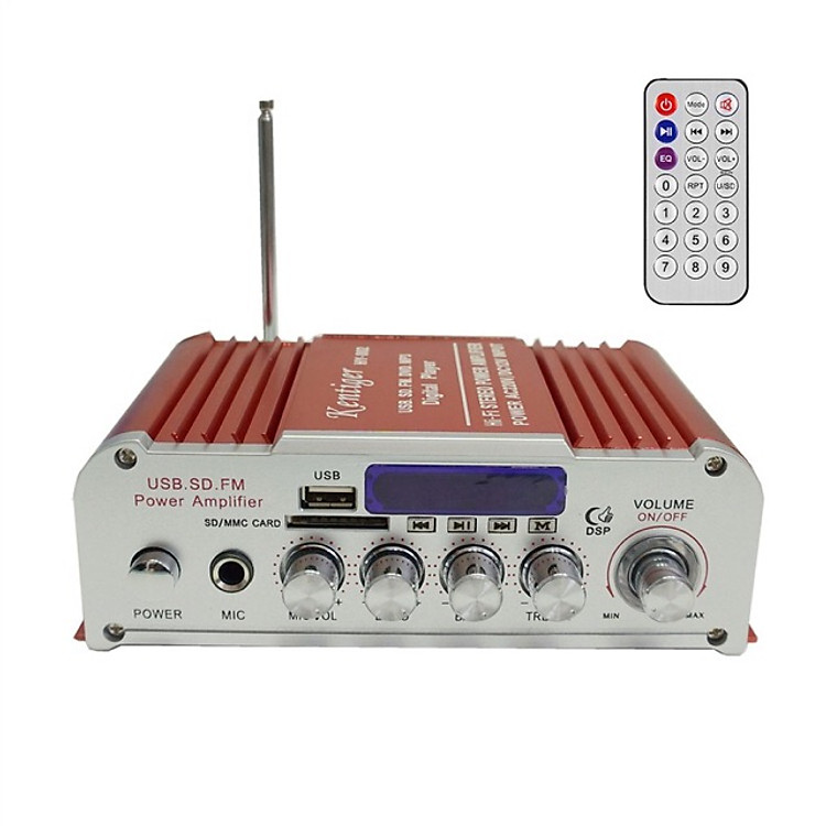 Amplifier mini Karaoke Kentiger HY 803, âm thanh cực đỉnh, có chế độ USB, thẻ nhớ... hàng nhập khẩu nguyên chiếc