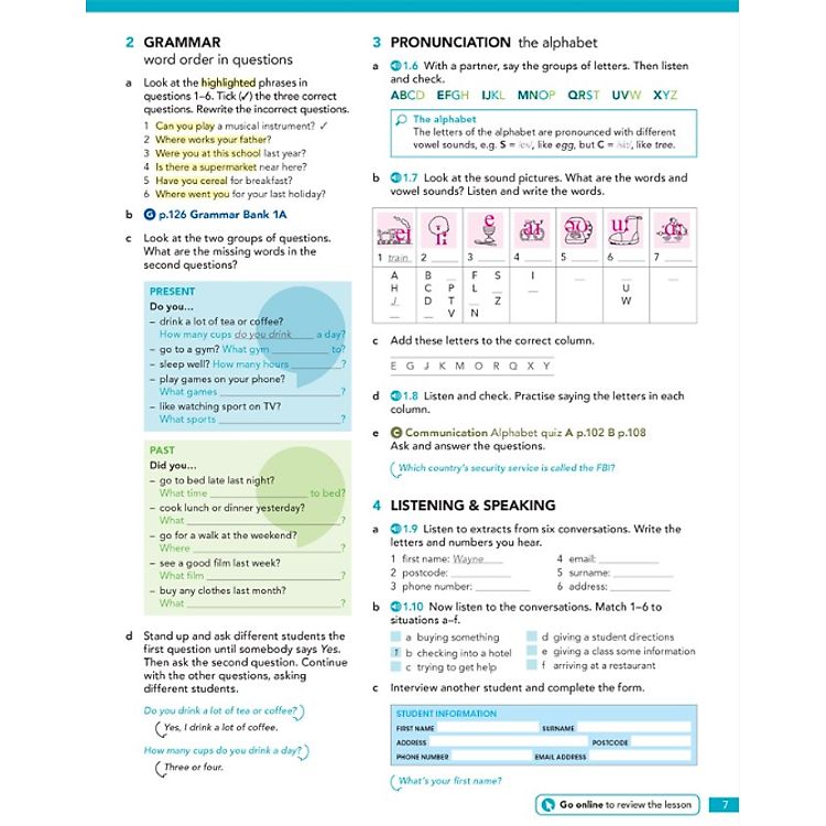 English File: Pre-intermediate: Students Book 4th Edition - Ảnh 5