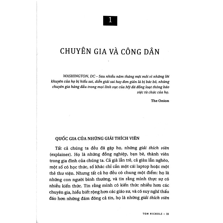 Cái Chết Của Giới Chuyên Gia - Ảnh 5