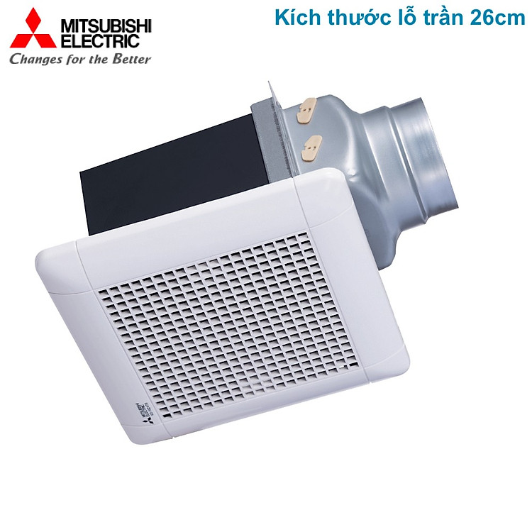 Quạt hút âm trần nối ống gió Mitsubishi VD-15Z4T6 12W Made in ThaiLand HÀNG CHÍNH HÃNG