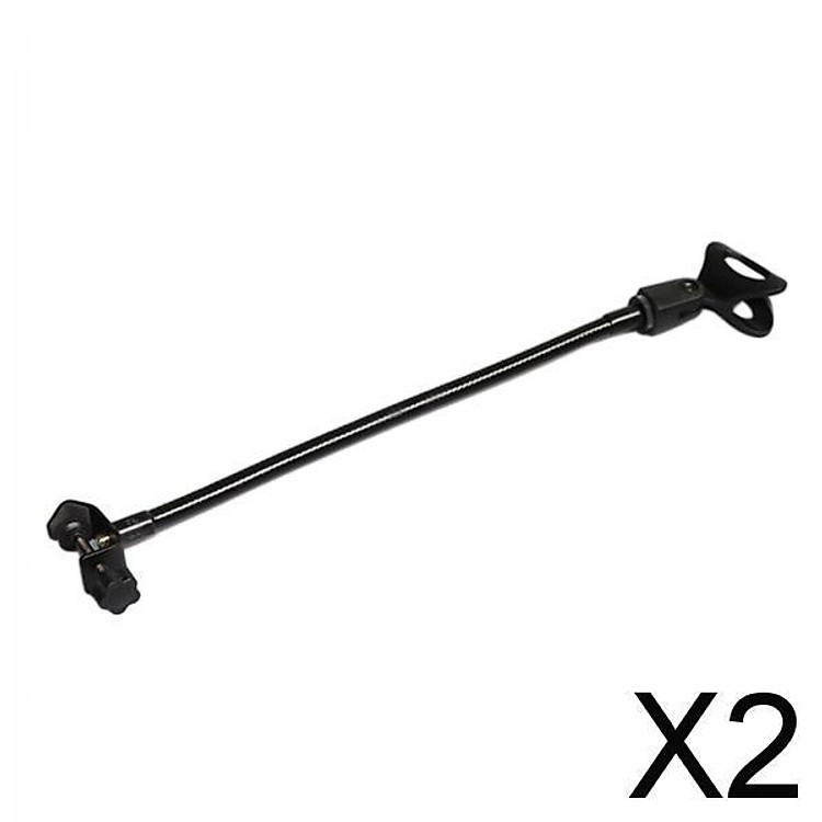 2xMicrophone Stand,Flexible Gooseneck Desktop Mic Stands Holder & Desk Clamp