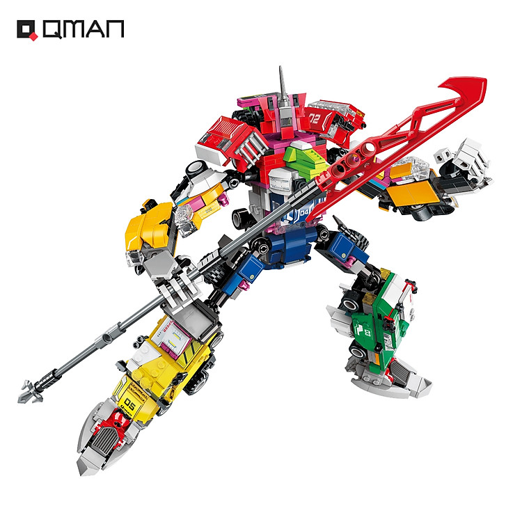 Đồ Chơi Xếp Hình Qman 41109 - Robot Chính hãng Giá rẻ - Hình ảnh 2