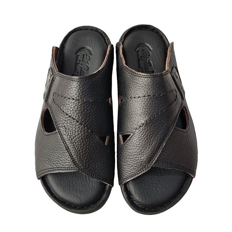 Dép Nam Da Bò BIGGBEN Cao Cấp DN261