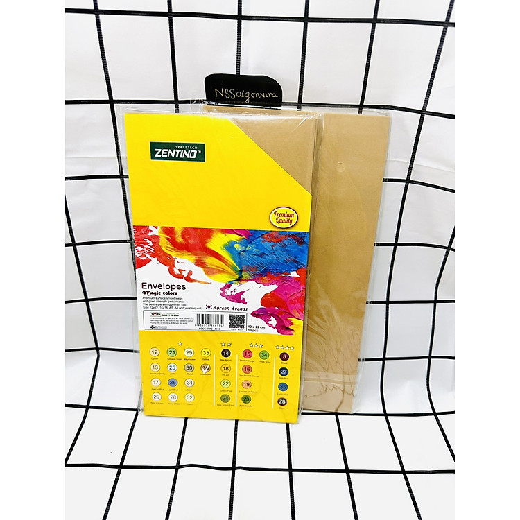 Bao Thư 12x22 Zentino (10 cái) - Ảnh 6