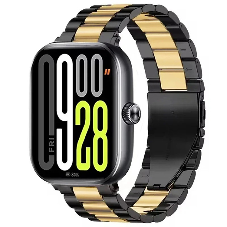 Dây Thép Hai Màu cho Redmi Watch 6 / Redmi Watch 5/4 / Xiaomi Mi Band 8/9 Pro / Xiaomi Mi Band 10 Pro - Hàng Chính Hãng