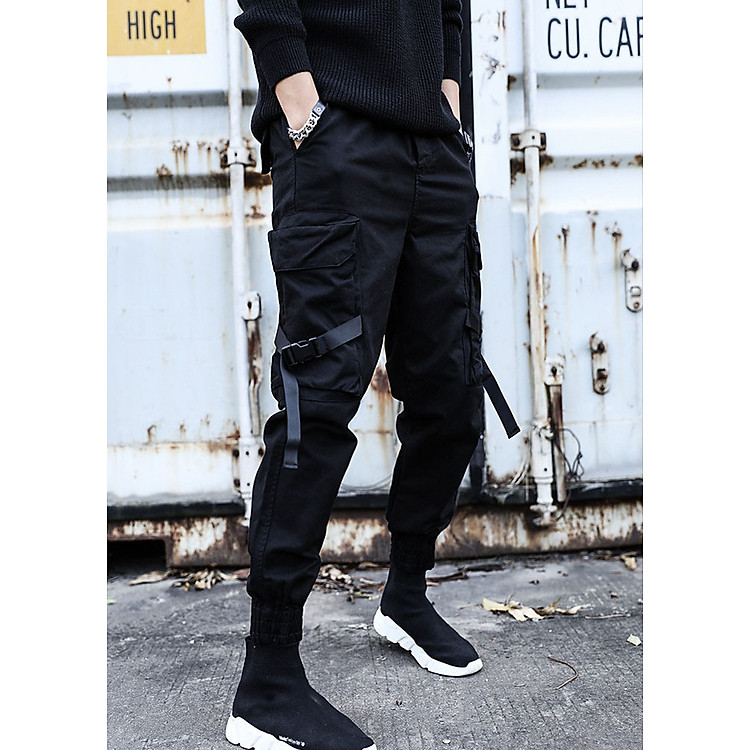 Quần jogger kaki nam phong cách lính New arrival 05