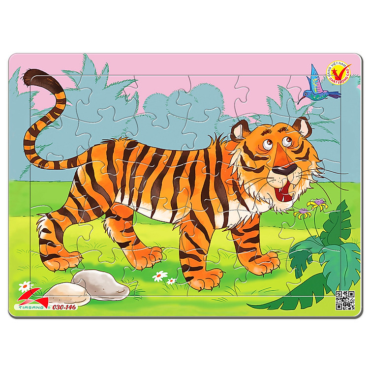 Mua tại Tiki: Xếp Hình Tia Sáng Hổ + Tranh Tô Màu Chính hãng Giá tốt