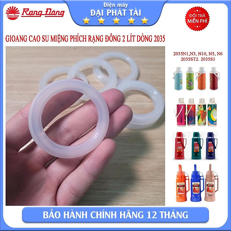 RON CAO SU GIỮ NHIỆT PHÍCH RẠNG ĐÔNG 2 LÍT DÒNG 2035- LINH KIỆN chính hãƞg