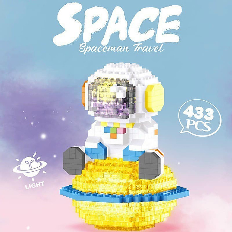 Đồ chơi lắp ráp phi hành gia 3D Chính hãng Ưu đãi - Hình ảnh 3