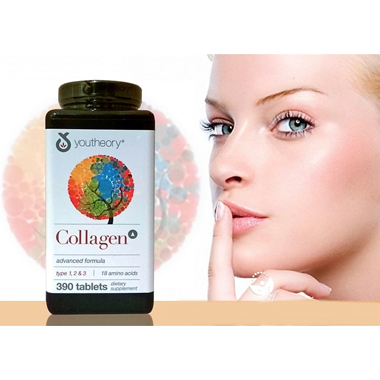Collagen Youtheory Mỹ chứa collagen, vitamin c, biotin…tạo sức khỏe và sắc đẹp từ bên trong cho da, tóc, móng, sụn, gân, dây chằng, khớp - OZ Slim Store