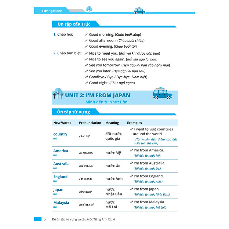 Đề Ôn Tập Từ Vựng Và Cấu Trúc Tiếng Anh Lớp 4 (Theo Chương Trình GDPT Mới) - Ảnh 6