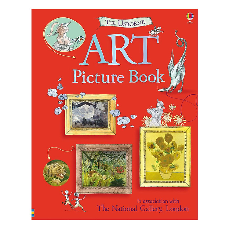 Sách Usborne Art Picture Book