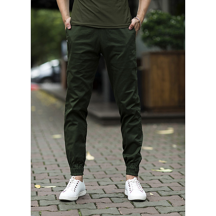 Quần Jogger Kaki Nam Chất Mát phong cách hiện đại- T05