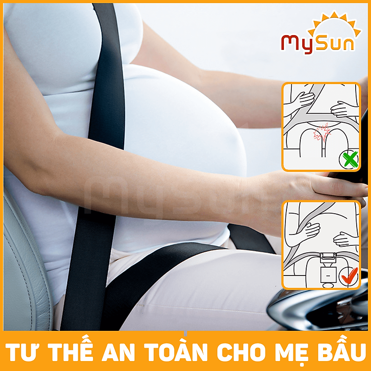 Dây đai an toàn ô tô cho bà bầu Giá rẻ - Hình ảnh 4