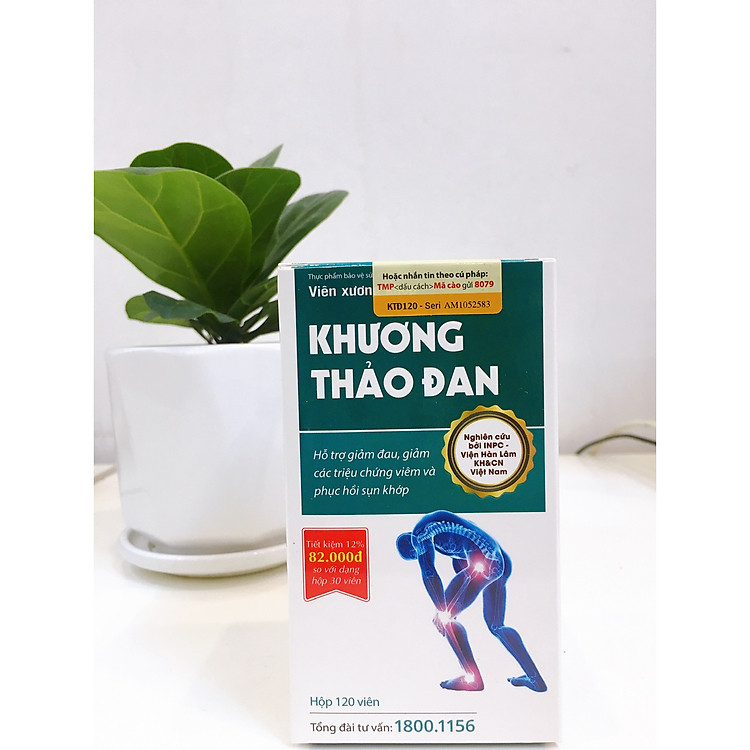Khương Thảo Đan hộp 120 viên
