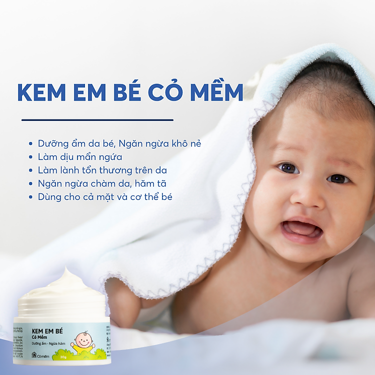 Mua Kem Dưỡng Ẩm Ngừa Hăm Tã 30g Chính hãng Ưu đãi - Hình ảnh 2