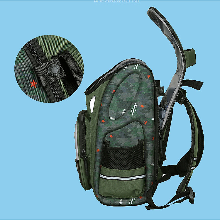 Ba lô học sinh tiểu học vỏ cứng PC BEE GEE HS1306 - Ảnh 7