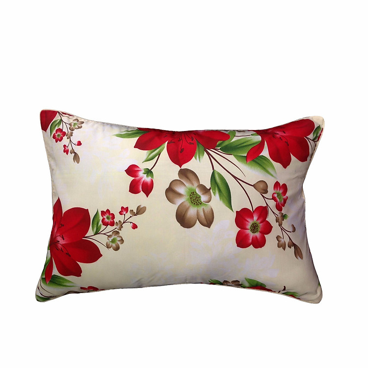 combo 5 vỏ gối 40*60 kate đẹp , bền (nhiều màu nhiều bông giao ngẫu nhiên)
