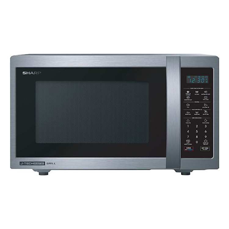 Lò Vi Sóng Điện Tử Có Nướng Sharp R-G52XVN-ST (25 Lít) - Hàng Chính Hãng