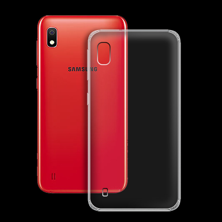 Ốp lưng cho Samsung Galaxy A10 - 01185 - Ốp dẻo trong - Hàng Chính Hãng