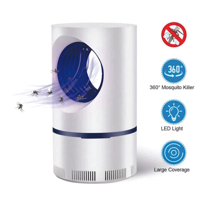 Máy Bắt Muỗi Diệt Côn Trùng Thông Minh-Máy Bắt Muỗi Sử Dụng Ánh Sáng Xanh UV Kiêm Đèn Ngủ