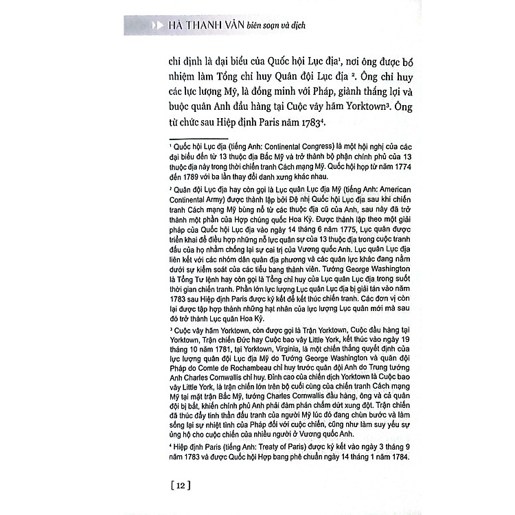 George Washington - Nhà Lập Quốc Hoa Kỳ Và Nhật Ký Thời Tuổi Trẻ - Ảnh 7