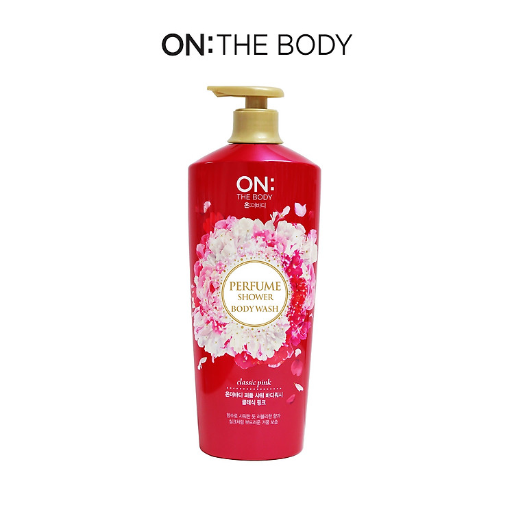 Sữa tắm dưỡng ẩm hương nước hoa On: The Body Perfume Classic Pink 1000g