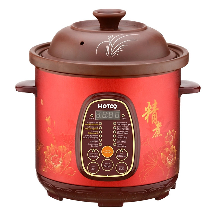 Nồi Hầm Điện Tử Hotor HTKS 45PC (4.5L) - Hàng chính hãng